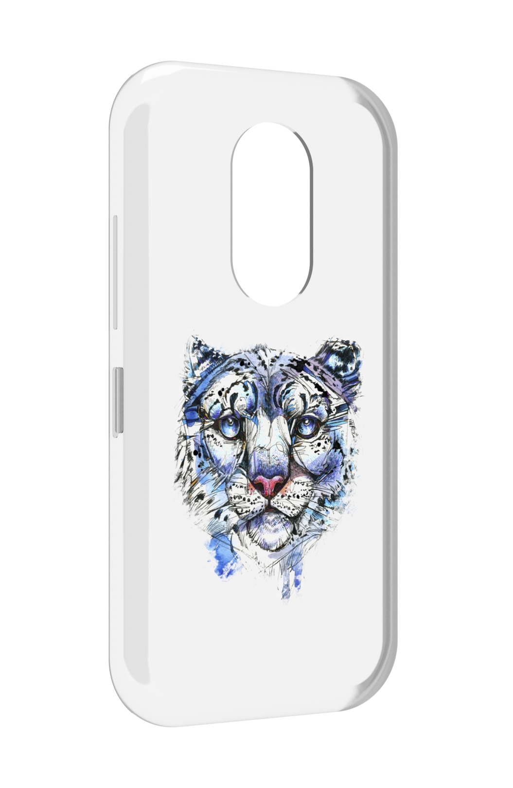 

Чехол MyPads Тигр 4 для Doogee S61 / S61 Pro, Прозрачный, Tocco