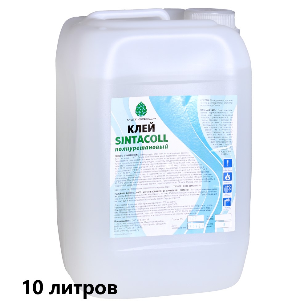 фото Клей sintacoll полиурета 10l (8кг)