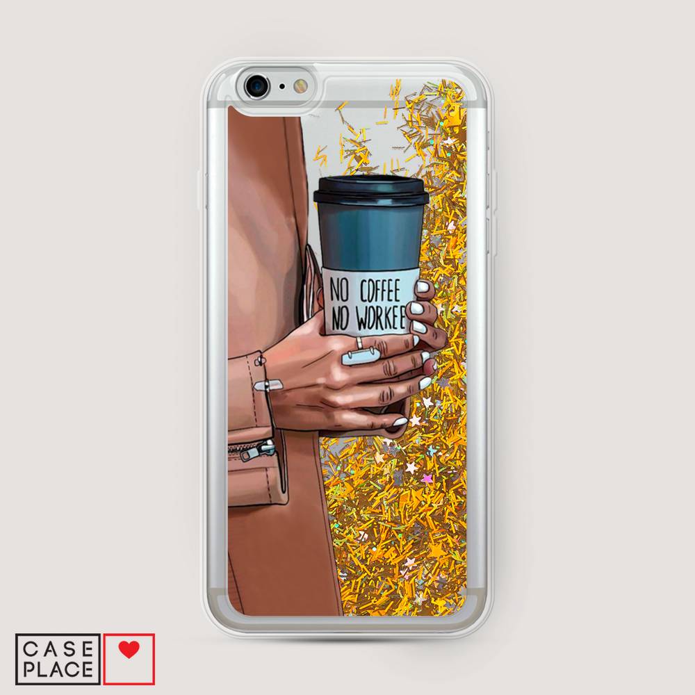 

Чехол Awog на Apple iPhone 6 Plus / Айфон 6 Plus "No coffee", 10590-1