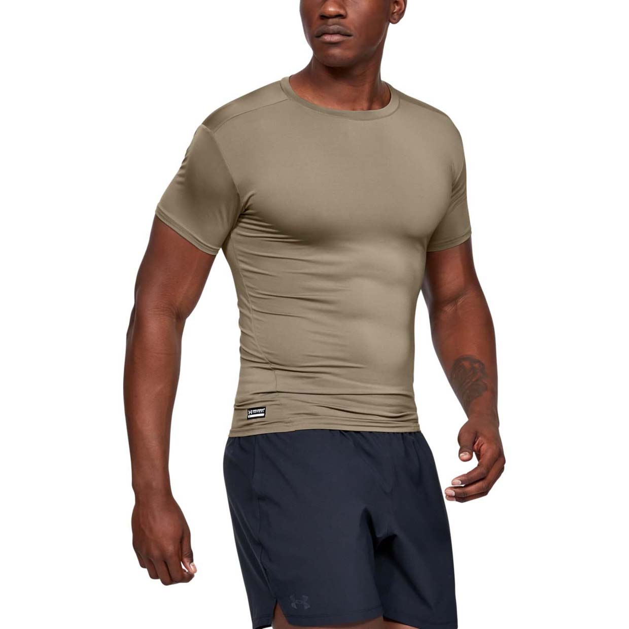 фото Футболка мужская tactical heatgear® compression under armour серая 2xl