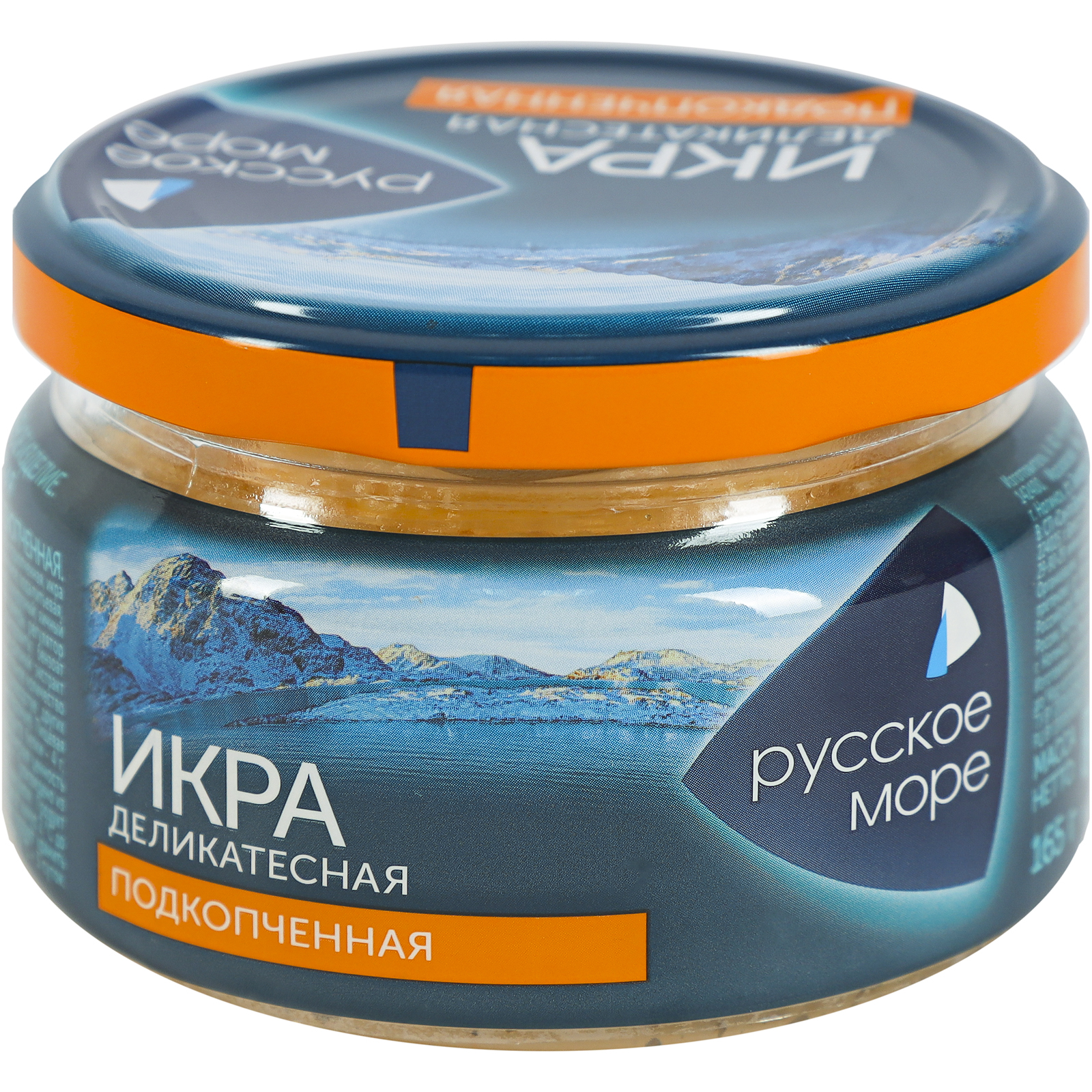 

Икра мойвы белая Русское Море Деликатесная подкопченная 165 г