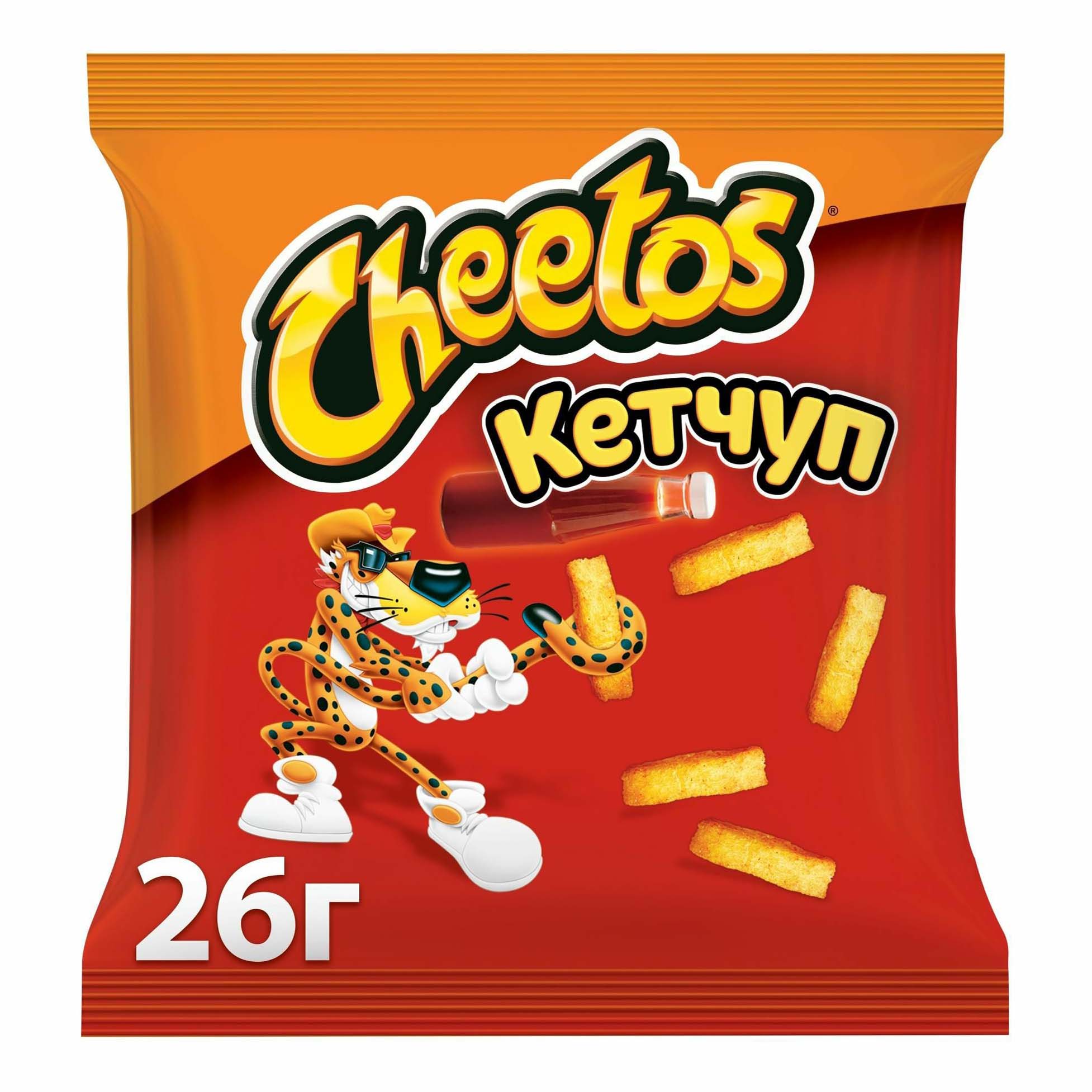 

Снеки кукурузные Cheetos кетчуп 26 г