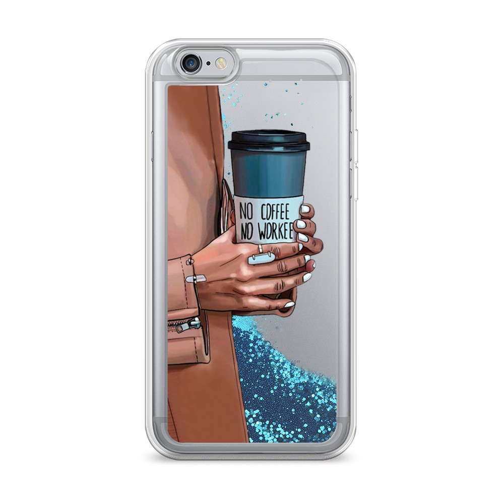 

Чехол Awog на Apple iPhone 6 / Айфон 6 "No coffee", Разноцветный, 10493-1