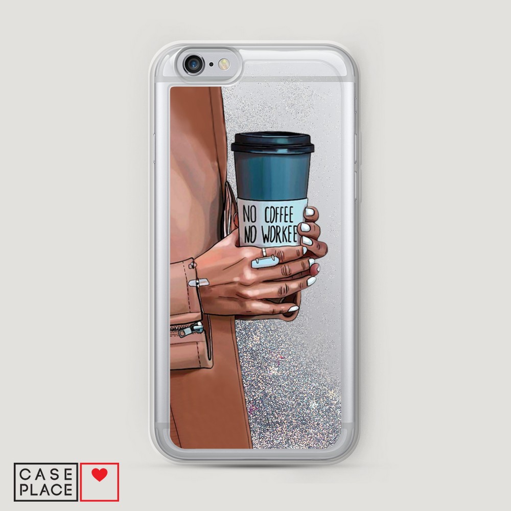 

Чехол Awog на Apple iPhone 6 / Айфон 6 "No coffee", Разноцветный, 10491-1