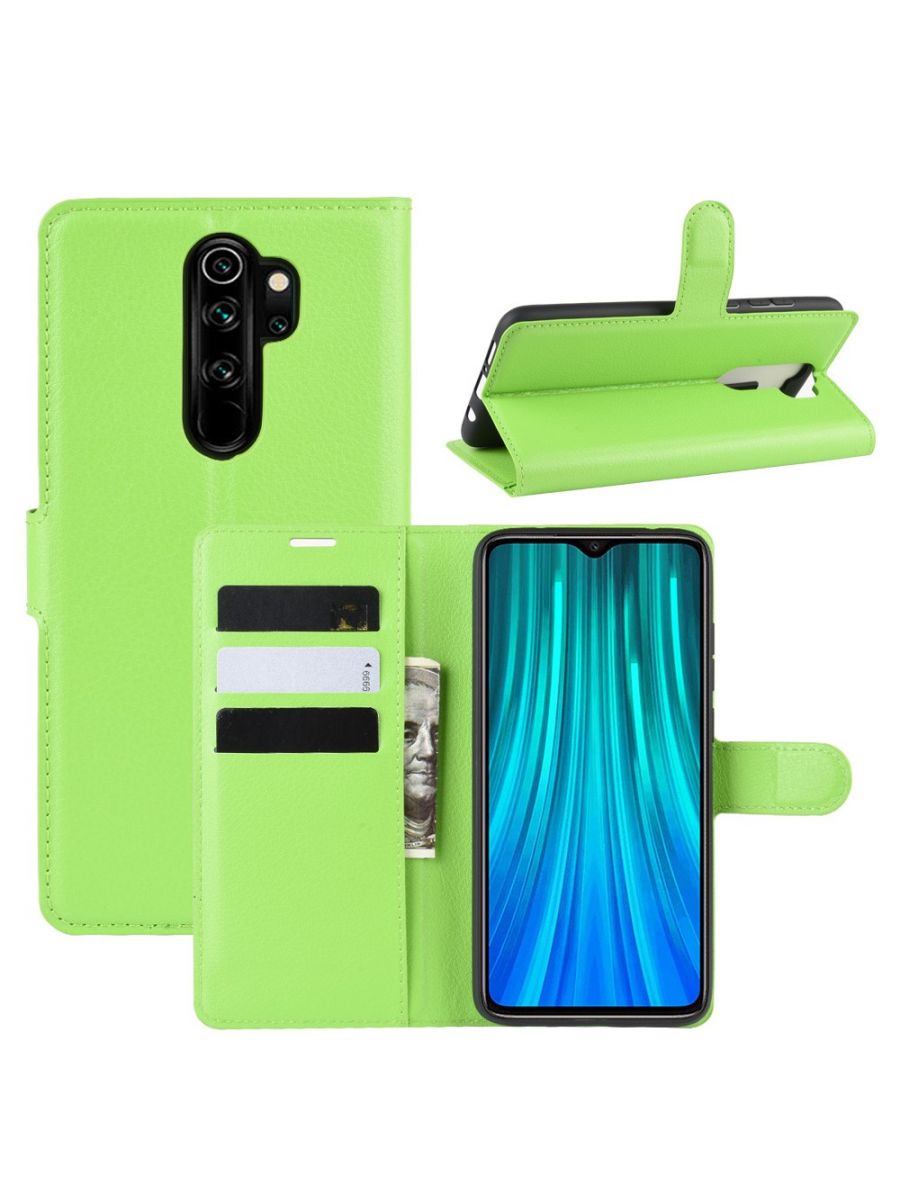 

Brodef Wallet чехол книжка для Xiaomi Redmi Note 8 Pro коричневый