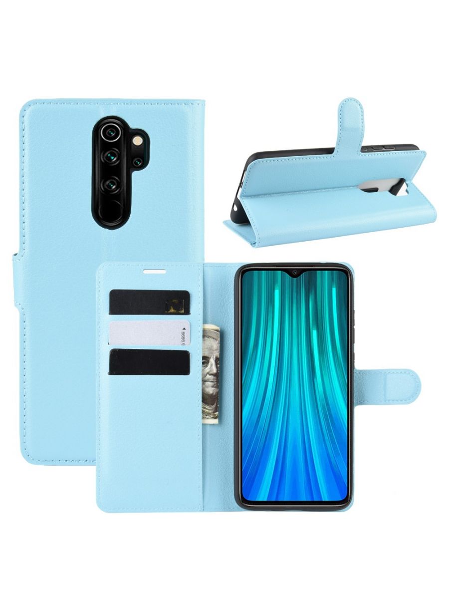 

Brodef Wallet чехол книжка для Xiaomi Redmi Note 8 Pro зеленый