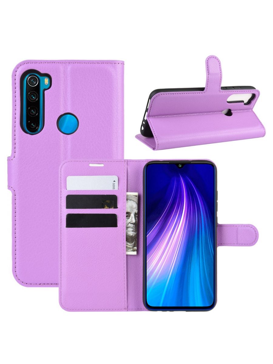 

Brodef Wallet чехол книжка для Xiaomi Redmi Note 8T черный