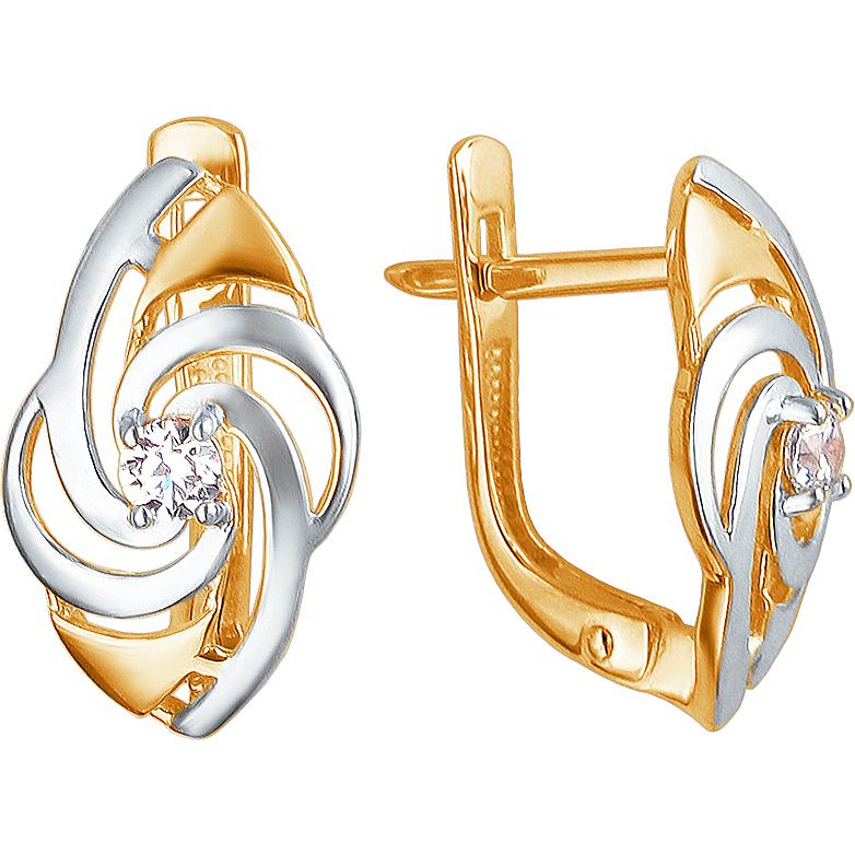

Серьги женские из золота Эстет 01С1111412Р, фианит, 01С1111412Р