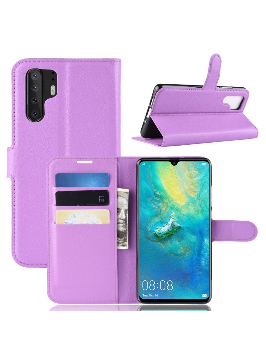 

Brodef Wallet чехол книжка для Huawei P30 Pro черный