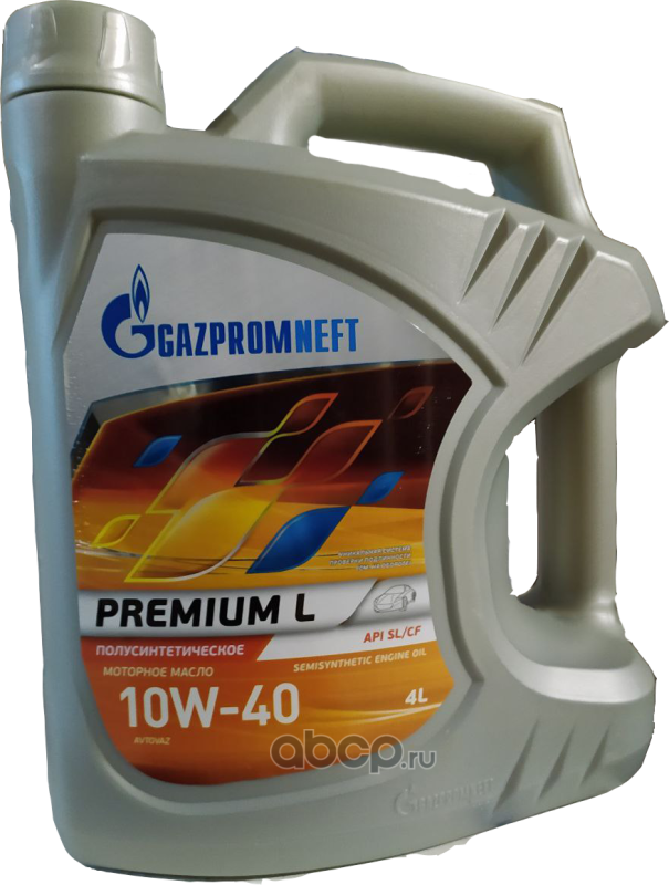 

Масло моторное Gazpromneft Premium L 10W-40 полусинтетическое 4 л