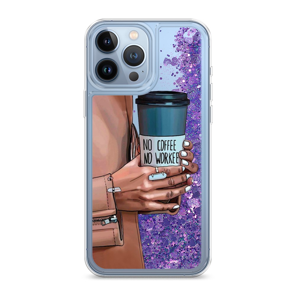 

Чехол Awog на Apple iPhone 13 Pro Max / Айфон 13 Pro Max "No coffee", Разноцветный, 14492-1