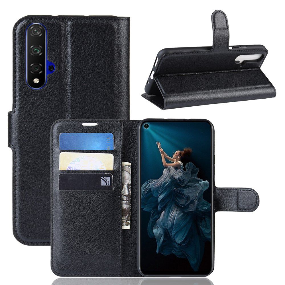 

Brodef Wallet Чехол книжка кошелек для Honor 20 Pro голубой