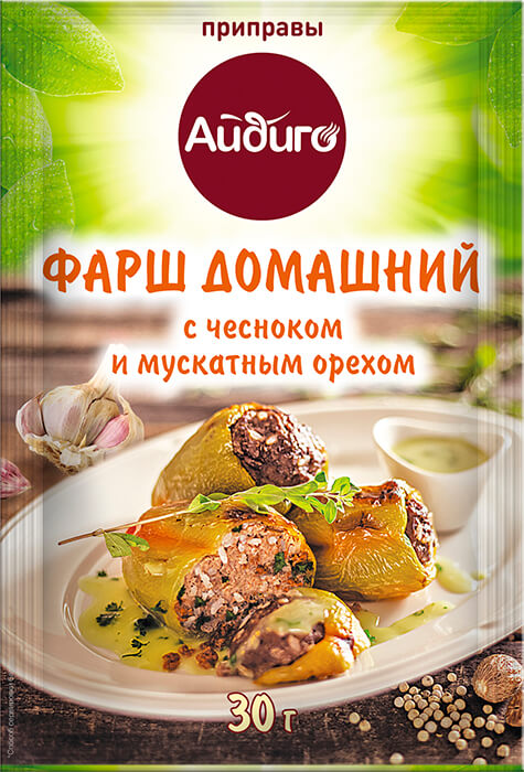 

Приправа Айдиго Фарш домашний 30 г