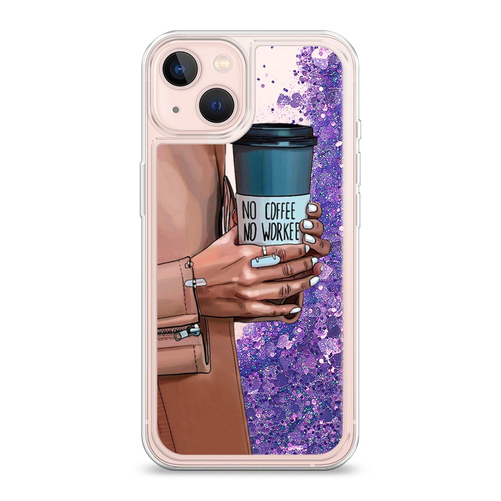 

Чехол Awog на Apple iPhone 13 / Айфон 13 "No coffee", Разноцветный, 14292-1