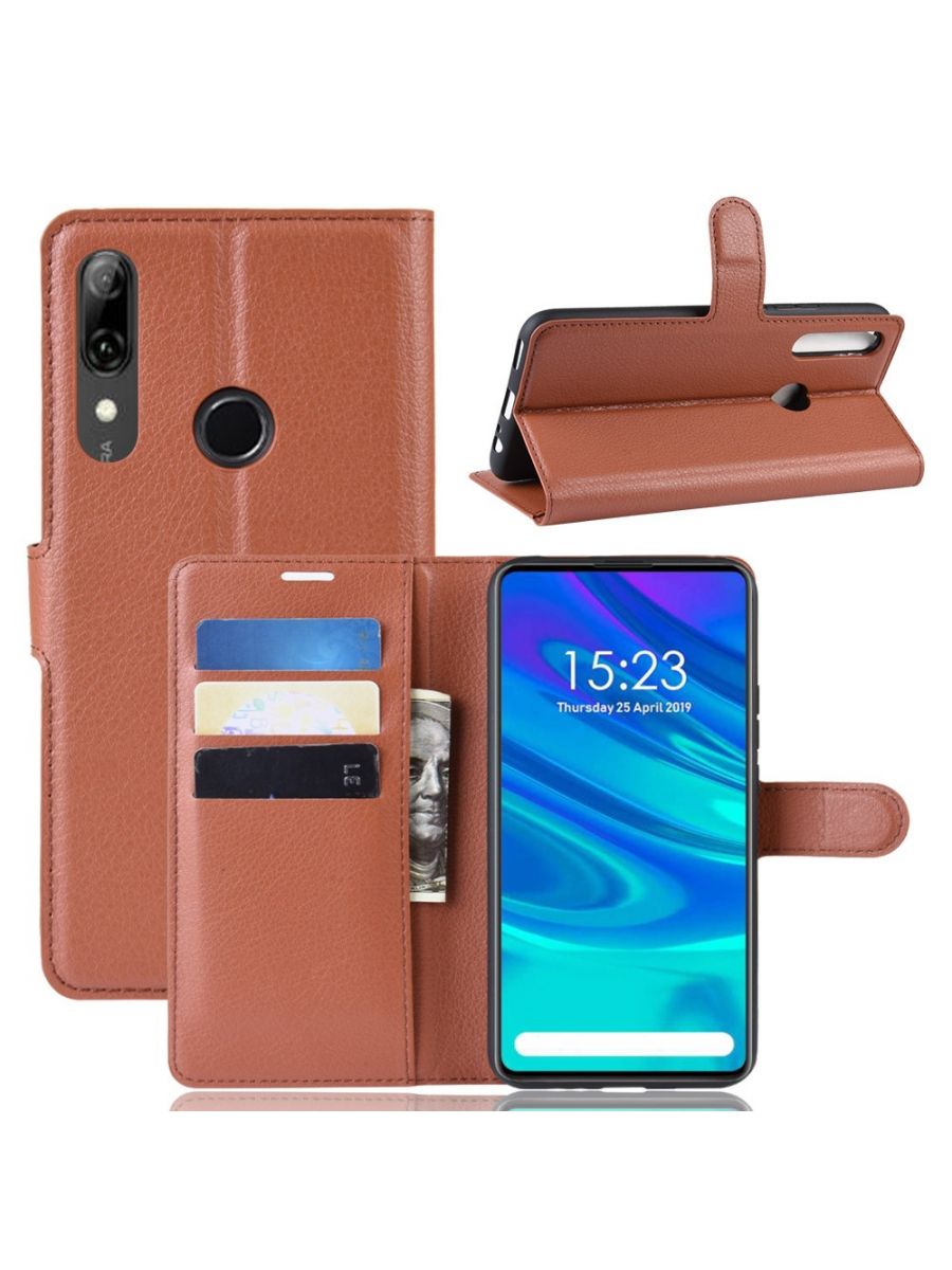 

Brodef Wallet чехол книжка для Honor 9X/Huawei P Smart Z красный