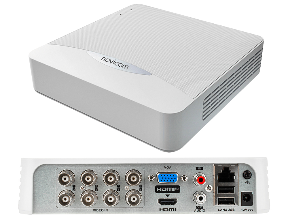 

Видеорегистратор гибрид/мультиформат Novicam FR1008L (v.3082) 8-каналов, FR1008L (ver.3082)