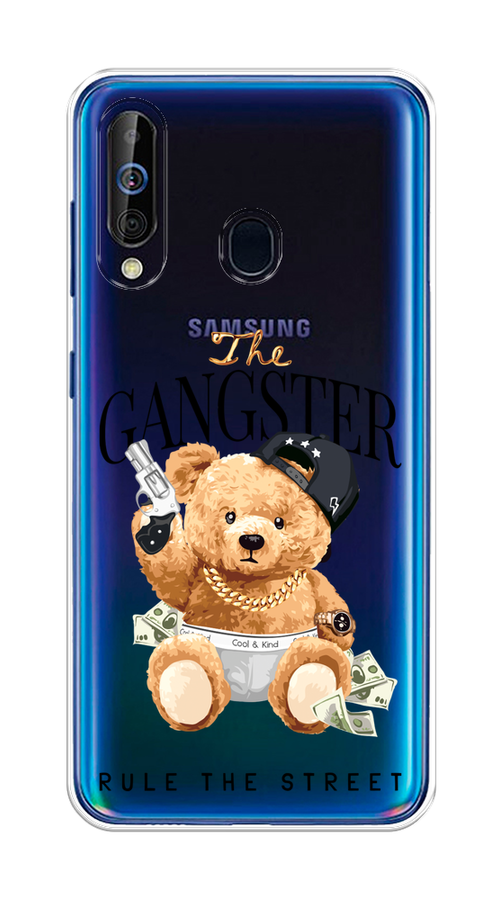 

Чехол на Samsung Galaxy A60 "The Gangster", Бежевый;серый;черный, 28250-6