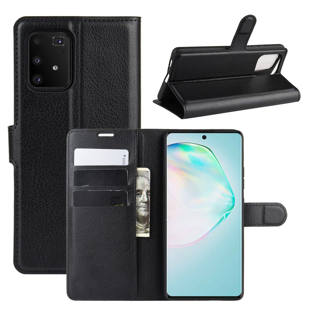 

Brodef Wallet Чехол книжка кошелек для Samsung Galaxy Note10 Lite коричневый