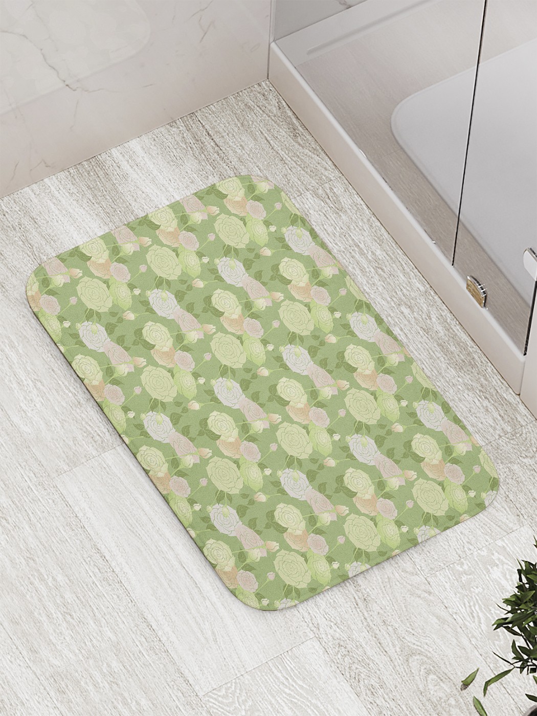 

bath_61915 Коврик противоскользящий для ванной, сауны, бассейна, 77х52 см
