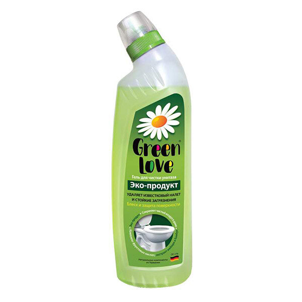 

Чистящий гель для туалета Green Love, 750 мл
