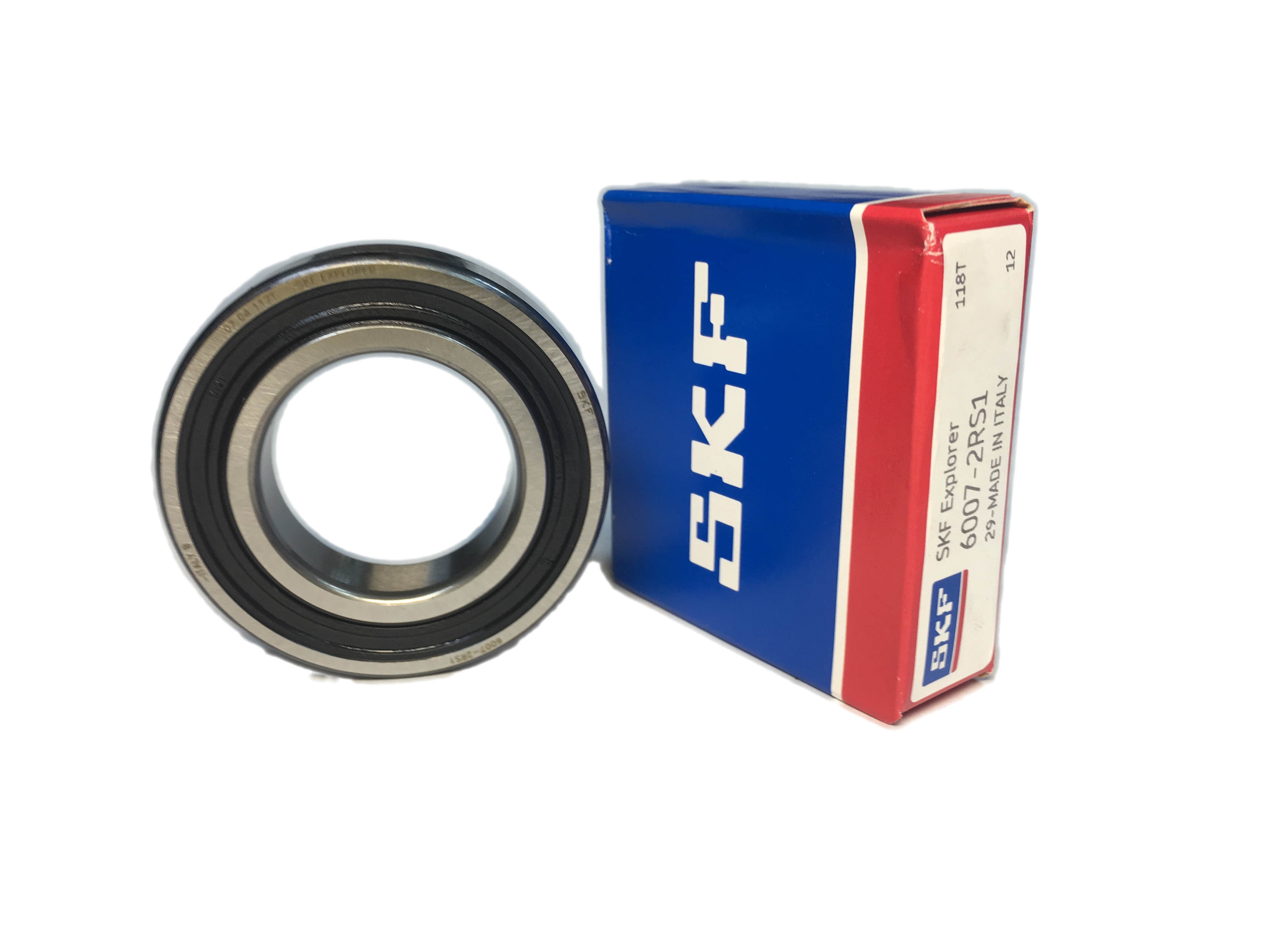 

Подшипник 6007-2RS (180107) SKF (Швеция) Made in Italy, 6007-2RS (180107)