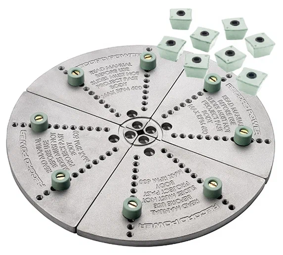 

Кулачки для токарного патрона Record Power Remounting Jaws для заготовок до 295 мм, Remounting Jaws