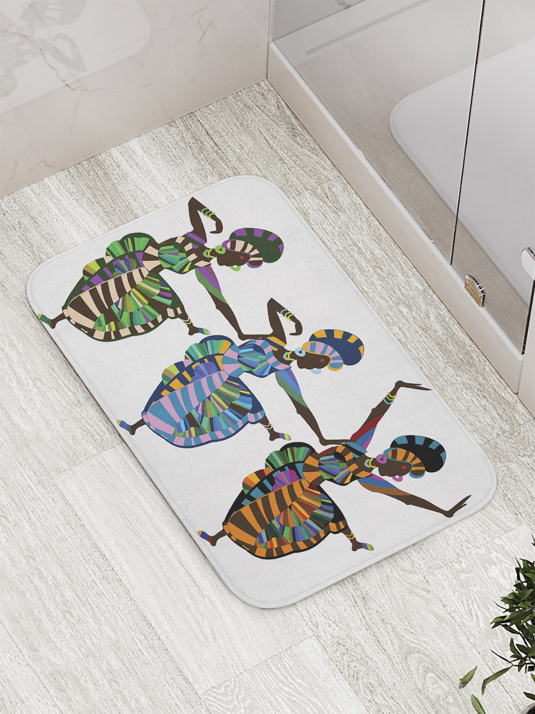 

bath_61738 Коврик противоскользящий для ванной, сауны, бассейна, 77х52 см