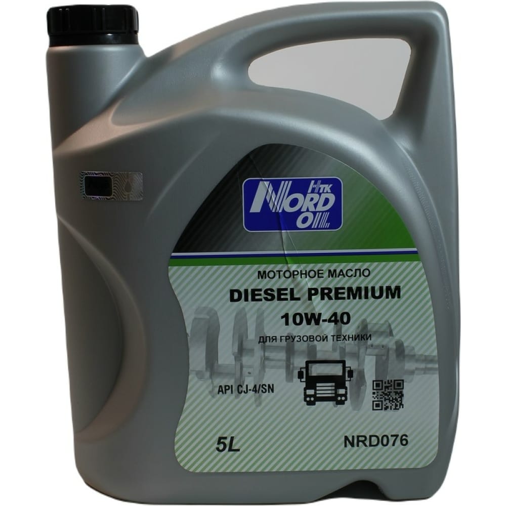 Моторное масло NORD OIL Diesel Premium 10W40 CJ-4/SN 5л