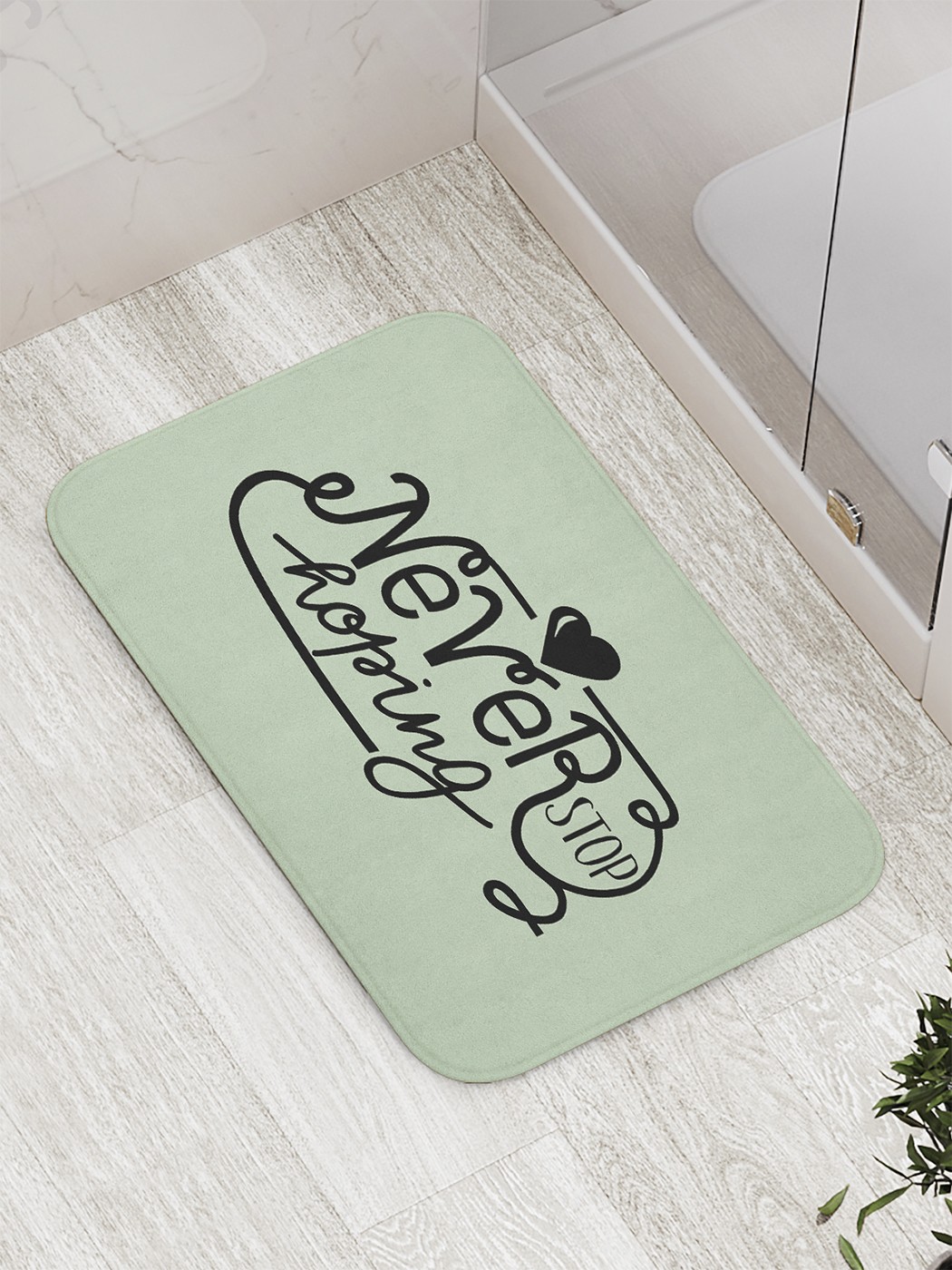 

bath_61710 Коврик противоскользящий для ванной, сауны, бассейна, 77х52 см