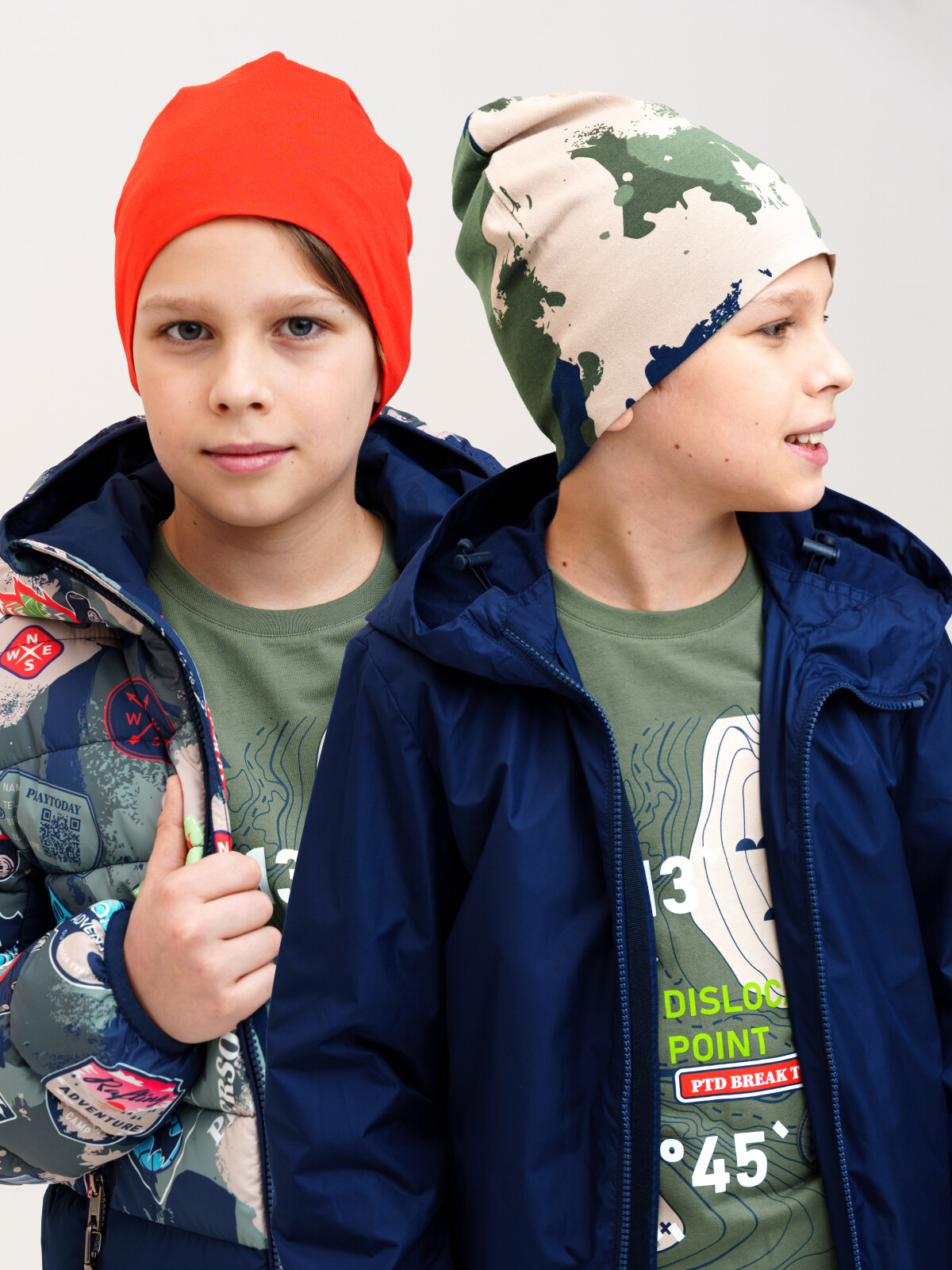 

Шапка детская PlayToday Tween 12311375, разноцветный, красный, 56, 12311375