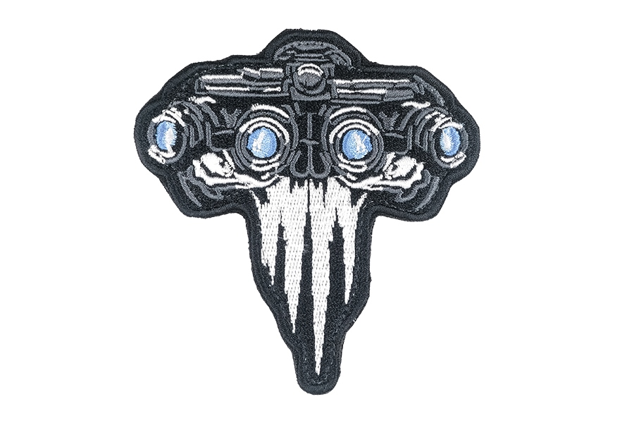 

Патч TeamZlo Skull Darkness (TZ0180), Серый