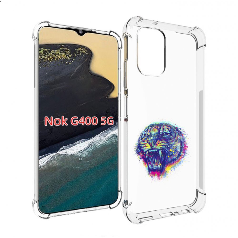 

Чехол MyPads Тигр 2 для Nokia G400 5G, Прозрачный, Tocco