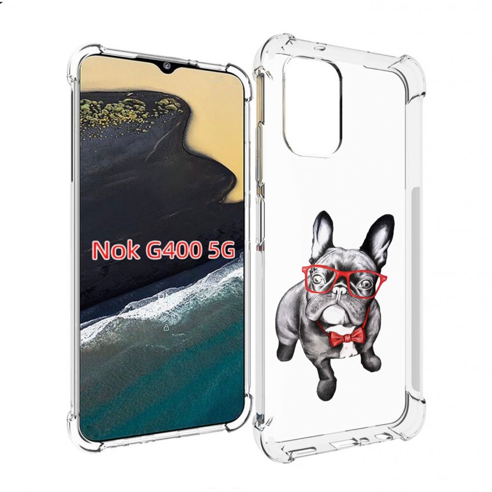 

Чехол MyPads Стильняга для Nokia G400 5G, Прозрачный, Tocco