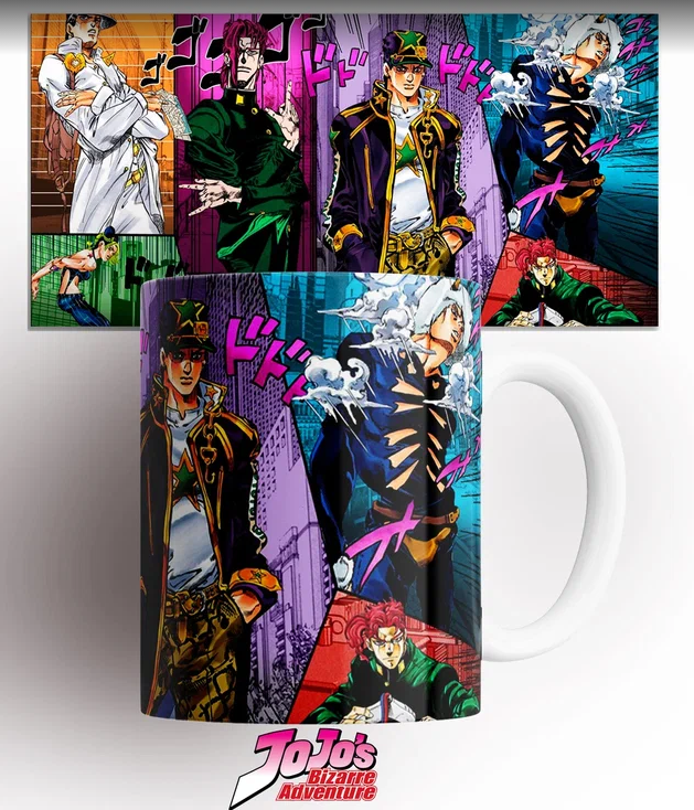 

Кружка аниме Джоджо anime 330 мл, Кружка ДжоДжо/JoJo/аниме/anime/принт. 330 мл.