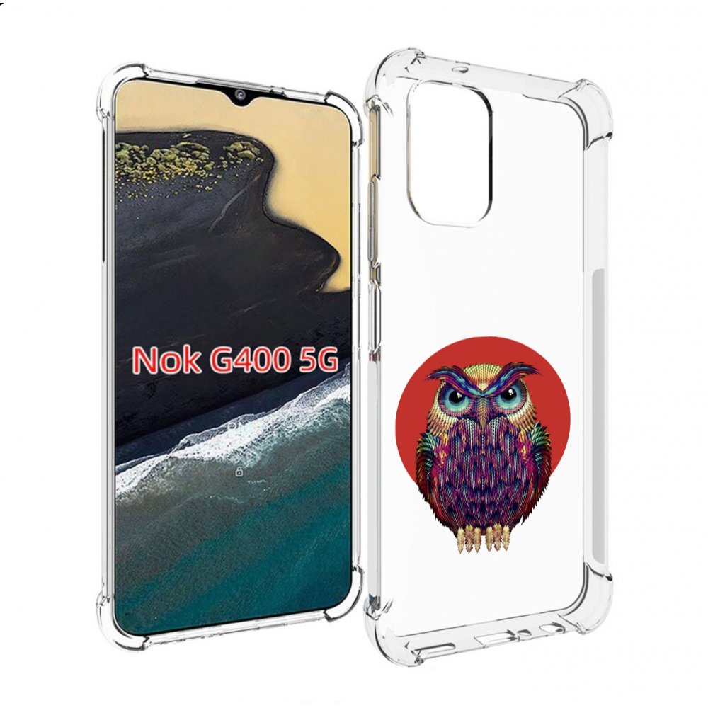 

Чехол MyPads Сова 3 для Nokia G400 5G, Прозрачный, Tocco