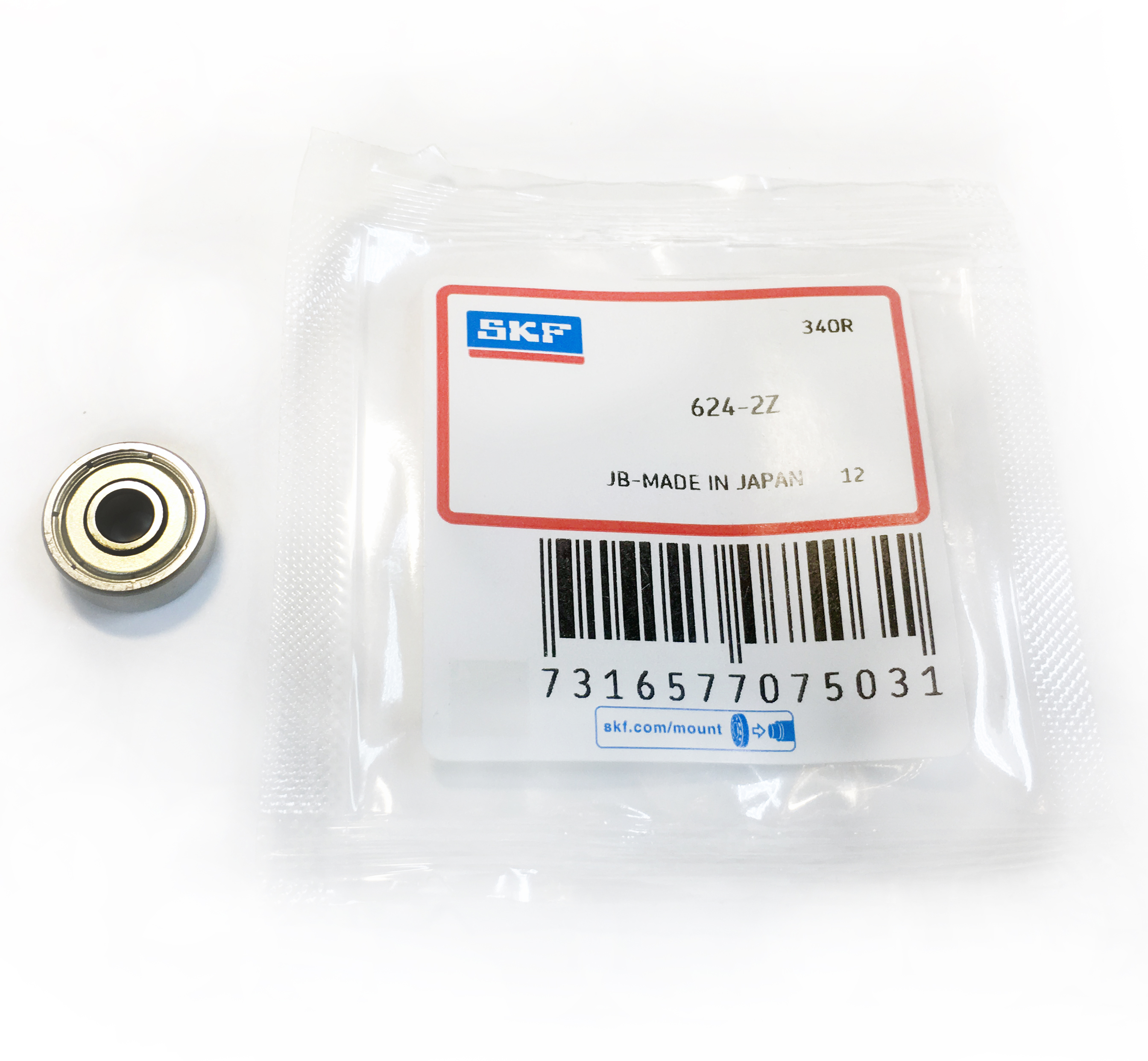

Подшипник 624-2Z (624-ZZ) (80024) SKF Швеция. Made in Japan, 624-2Z (624-ZZ) (80024)