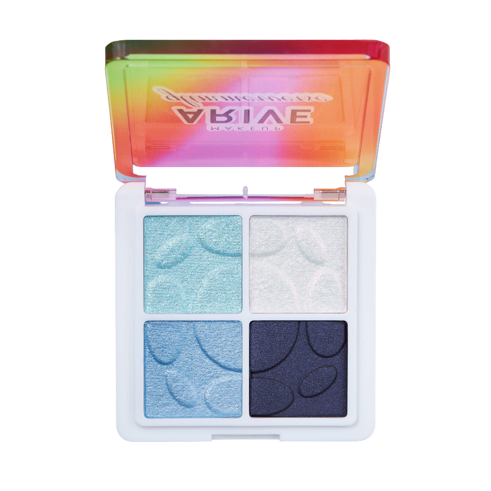 Тени для век Arive Makeup Glimmerverse Invented Ethos Multichrome Seaside Story №02, 6 г