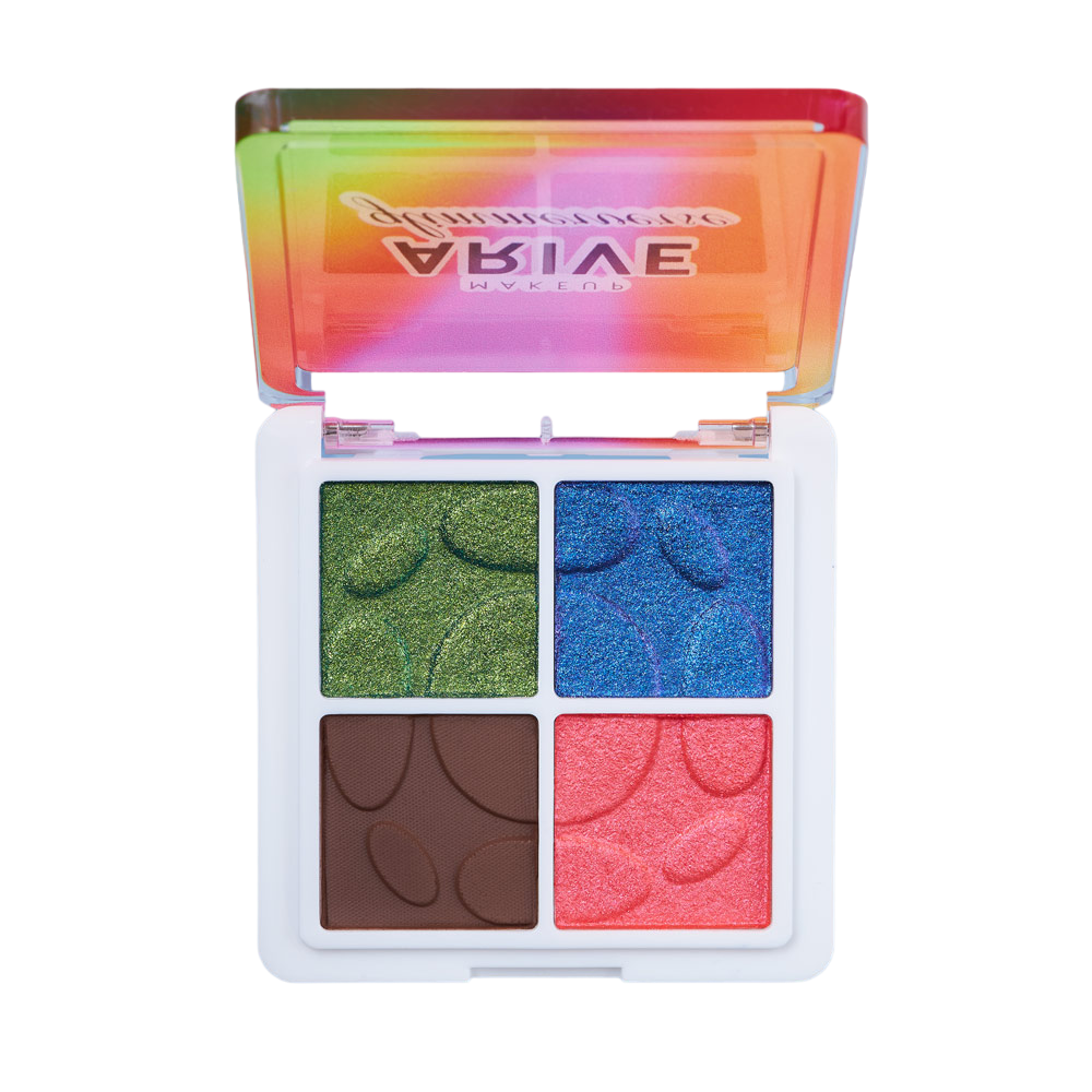 Тени для век Arive Makeup Glimmerverse Invented Ethos Multichrome Junglelicious №01, 6 г