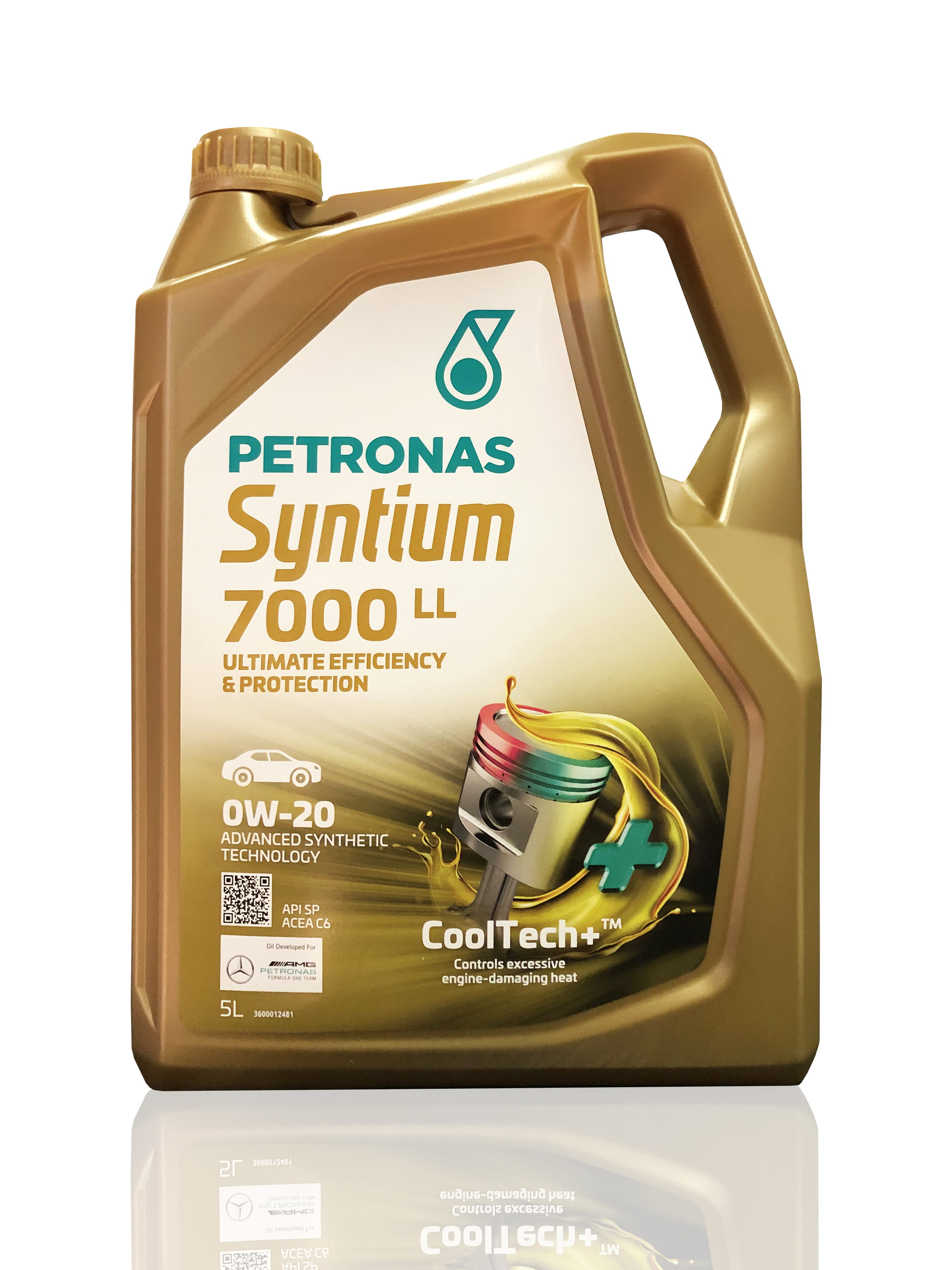 фото Моторное масло petronas syntium 7000 ll синт.0w20 ,5л/ 70719m12eu