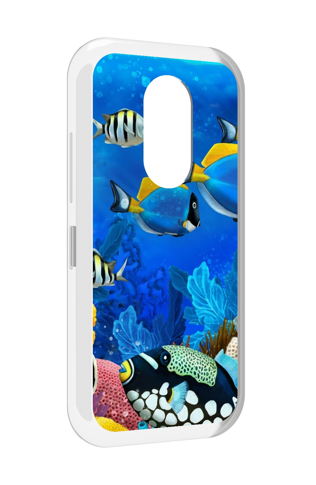 

Чехол MyPads Рыбки для Doogee S61 / S61 Pro, Прозрачный, Tocco