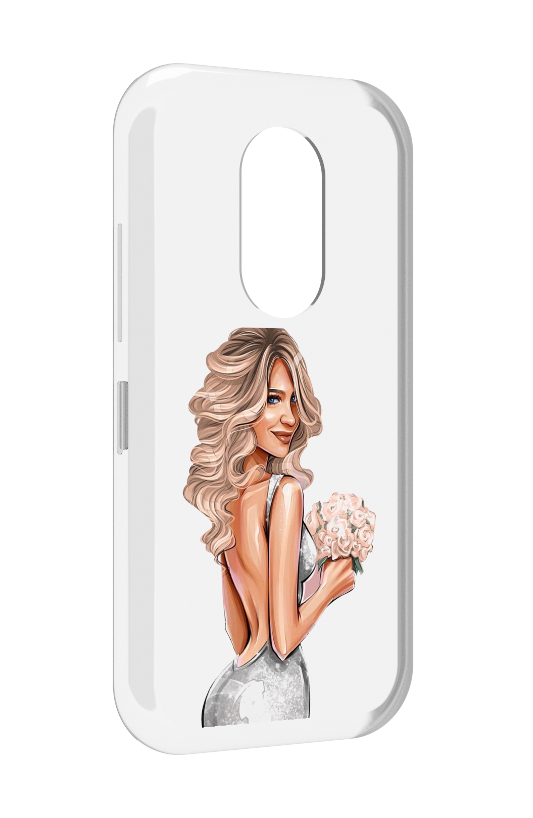 

Чехол MyPads Роскошное-платье женский для Doogee S61 / S61 Pro, Прозрачный, Tocco