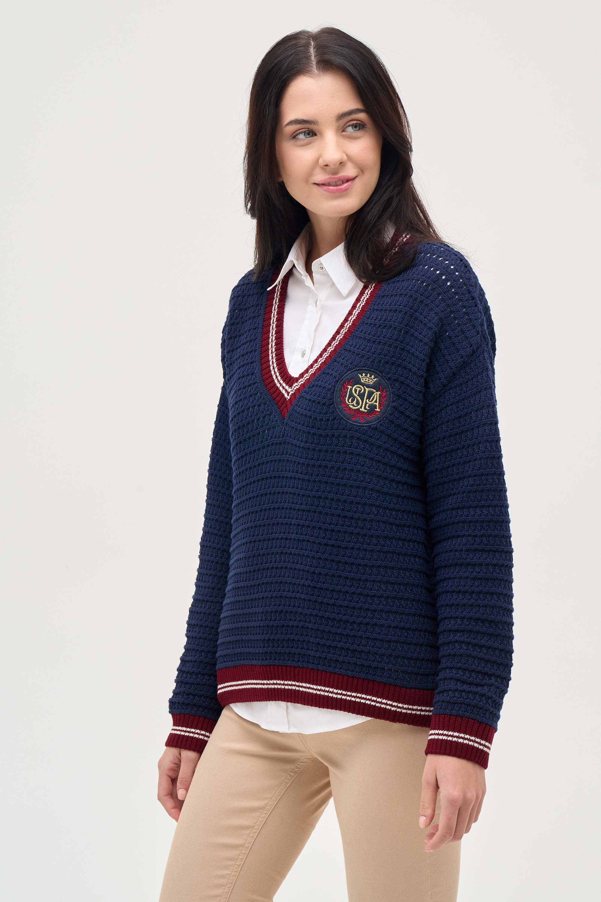 

Пуловер женский U.S. POLO Assn. G082SZ0TK0RASTA синий L, G082SZ0TK0RASTA