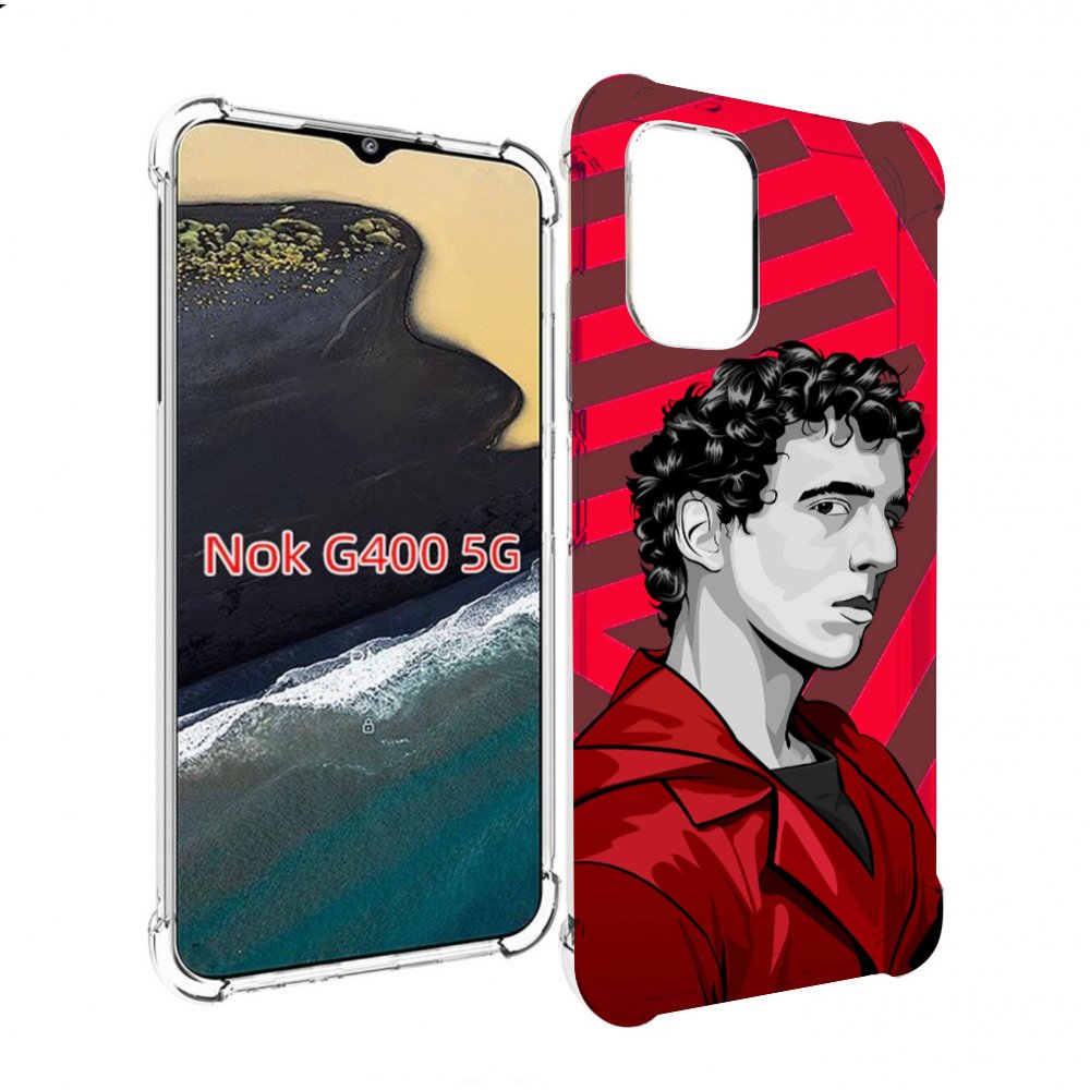 

Чехол MyPads Рио-бумажный-дом для Nokia G400 5G, Прозрачный, Tocco