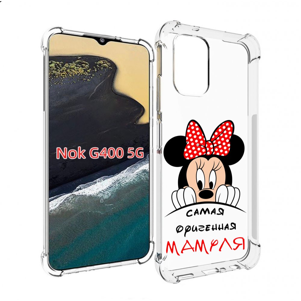

Чехол MyPads Самая лучшая мамуля Мини Маус для Nokia G400 5G, Прозрачный, Tocco