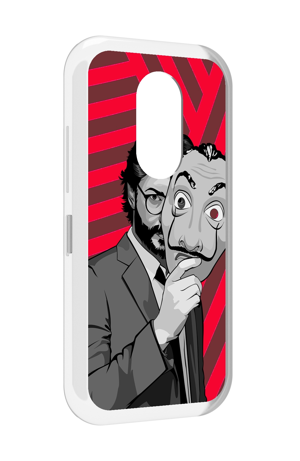 

Чехол MyPads Профессор-бумажый-дом для Doogee S61 / S61 Pro, Прозрачный, Tocco