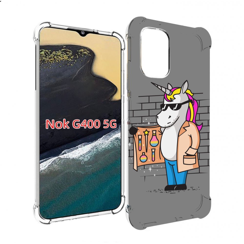 

Чехол MyPads Продавец-единорог для Nokia G400 5G, Прозрачный, Tocco