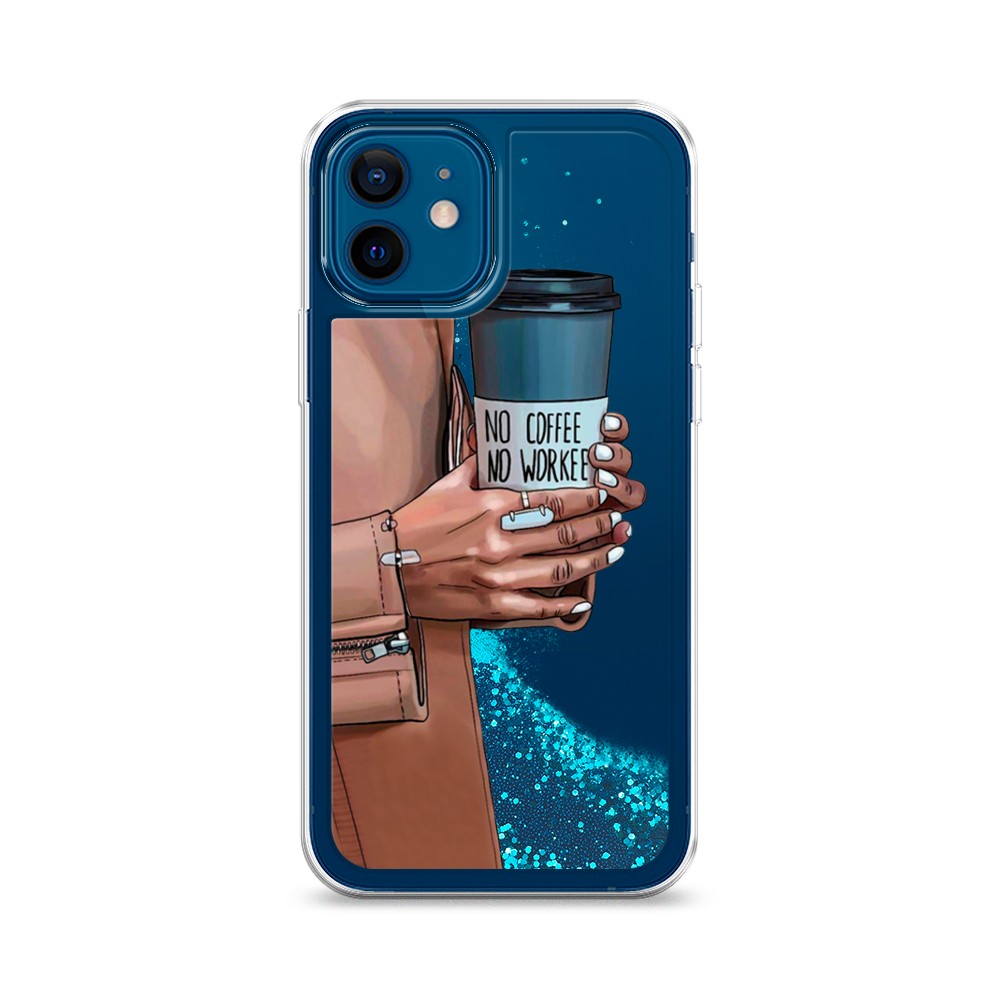 

Чехол Awog на Apple iPhone 12 / Айфон 12 "No coffee", Разноцветный, 12593-1