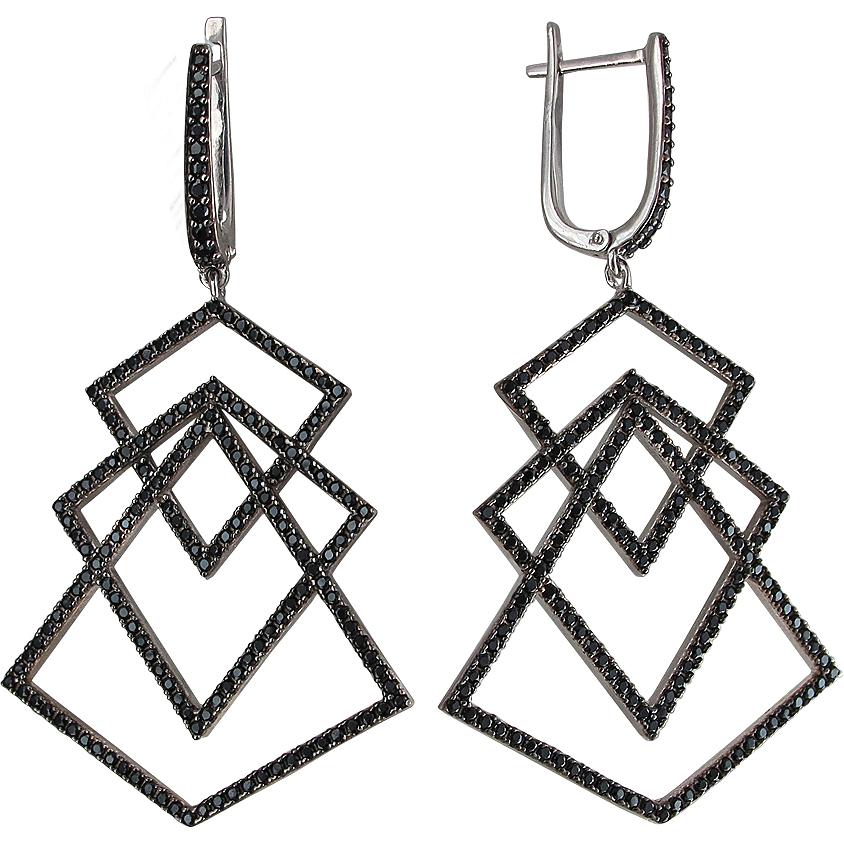 

Серьги женские из серебра Эстет 01С2510611-2, фианит, 01С2510611-2