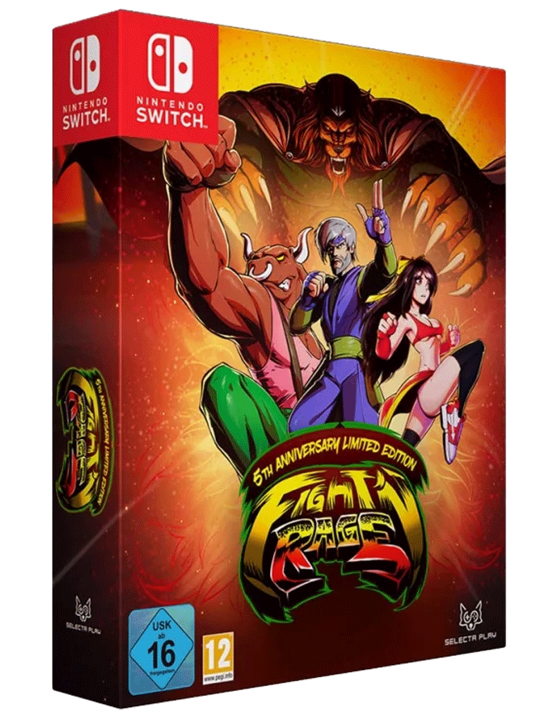 

Игра Fight'n Rage: 5th Anniversary Limited Edition (NS, полностью на иностранном языке)