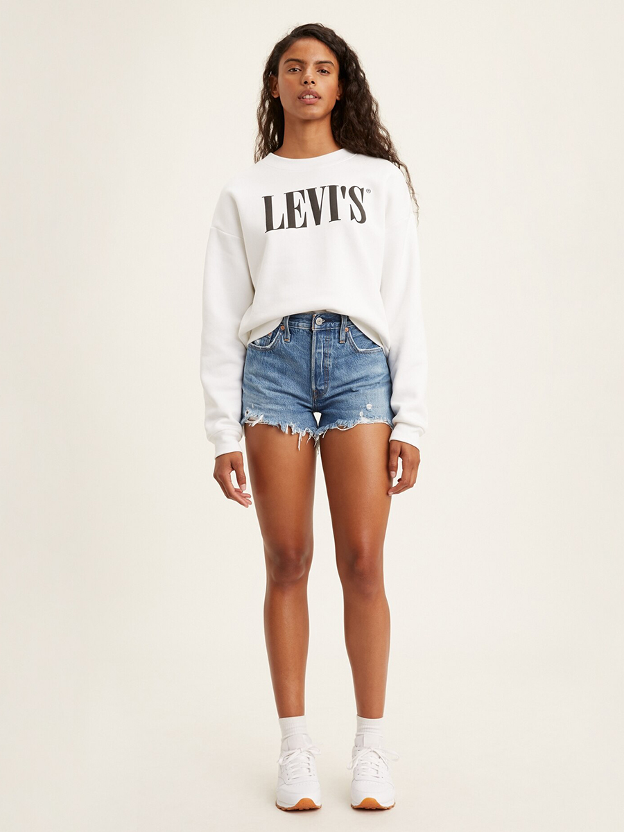 

Шорты женские Levi's 501® ORIGINAL SHORT синие 27, 501® ORIGINAL SHORT